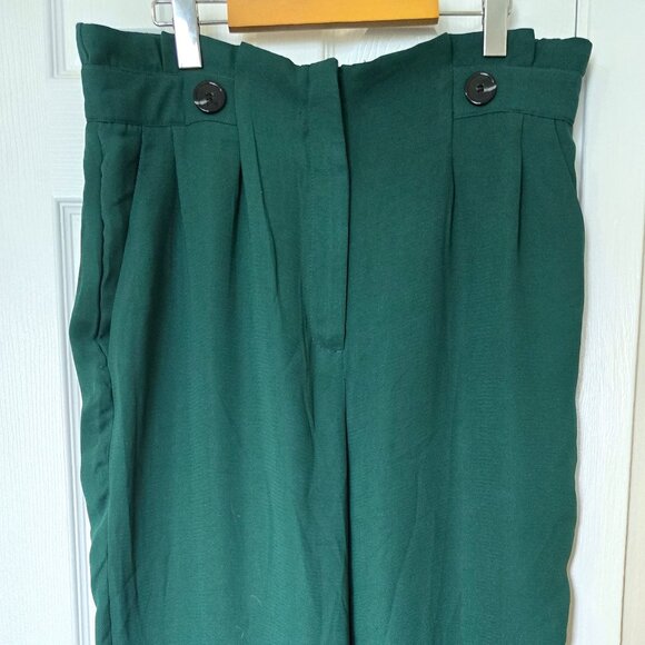 Teal trendsetter flowy pants - Picture 1 of 6